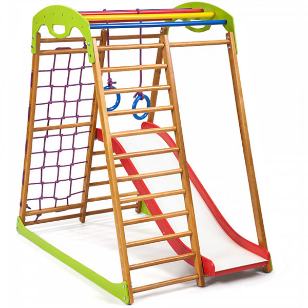 Ігровий дитячий куточок PLAYBABY BabyWood Plus 1, код: SB-IG48