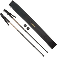 Трекінгові палки Outtec карбонові 3-х секційні 65-135см Anti-shock, код: 5907766665229