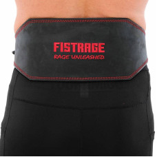 Пояс атлетичний шкіряний Fistrage M, чорний, код: VL-5478_M