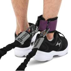 Лямка для ніг Ezous Training Ankle Straps 3.0 260х70 мм, 1шт, чорний, код: H-04