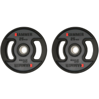 Олімпійські диски професійні Hammer PU Weight Discs 2x25 кг, код: 17046 -S25