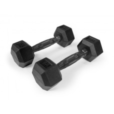 Гантель Zipro Hex прогумована 1 х 2,5 кг, код: 5902659842251-IN