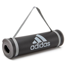 Килимок для тренуваннь Adidas Trainingsmatte 1830х610х10 мм, чорний-сірий, код: 885652010252