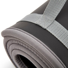 Килимок для тренуваннь Adidas Trainingsmatte 1830х610х10 мм, чорний-сірий, код: 885652010252