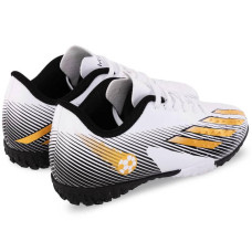 Сороконіжки футбольні дитячі PlayGame розмір 35, білий-сірий, код: 8051-1-31-36-2_35