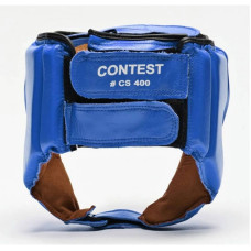 Боксерський шолом для змагань Leone Contest Blue L, код: 500155_L