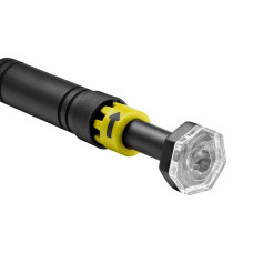 Турнік розсувний 4FIZJO 66-100 см Black/Yellow, код: P-5907739314765