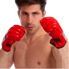 Снарядні рукавички Everlast M червоний, код: VL-01044_MR