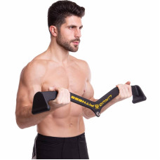 Рукоятка для тяги з широким хватом Linud Fitness нековзне покриття 800 мм, чорний, код: TA-3700-74