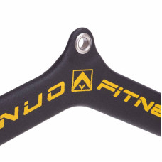 Рукоятка для тяги з широким хватом Linud Fitness нековзне покриття 800 мм, чорний, код: TA-3700-74