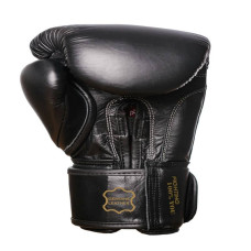 Боксерські рукавиці PowerPlay чорний, 16 унцій, код: PP_3014_16oz_Black
