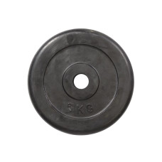 Диск гумовий HouseFit R-5, 5 кг, чорний, код: 00000023038