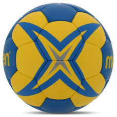 М'яч для гандболу Molten 2200 №3, синій-жовтий, код: H3X2200-BY-S52