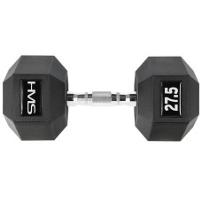 Гантель HMS Hex Pro 1х27,5 кг, код: 17-66-122-IN