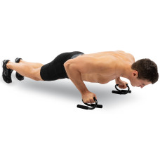 Опори для віджимань BioGym Push-Up Bar 120x190мм, чорний, код: FI-0319-S52