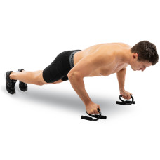 Опори для віджимань BioGym Push-Up Bar 120x190мм, чорний, код: FI-0319-S52