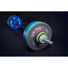 Набір олімпійських дисків Gym Rage 125 кг, код: M-10602914-IN