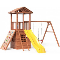 Дитячий майданчик SportBaby Будинок 5000х4300х3260 мм, код: SportHouse-18