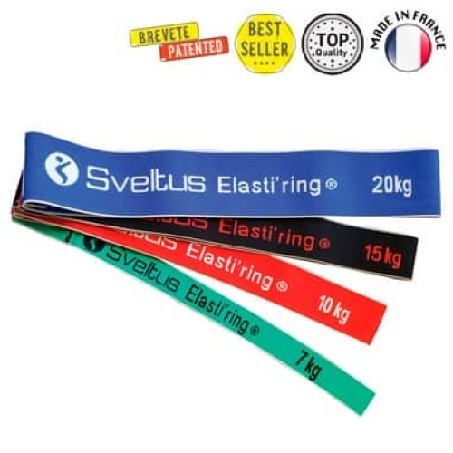 Набір гумок для фітнесу тканинних Sveltus Elasti