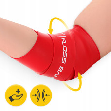 Стрічка компресійна для флосингу 4Fizjo Floss Band 2070x50x15 мм, червоний, код: P-5905973405249