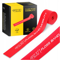 Стрічка компресійна для флосингу 4Fizjo Floss Band 2070x50x15 мм, червоний, код: P-5905973405249