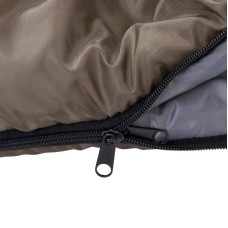 Спальний мішок ковдра Camping з капюшоном оливковий, код: SY-4733-R_OL
