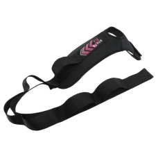 Стрічка стропа з петлями для розтяжки Ezous Stretching Strap 8 петель, чорний, код: I-01-S52