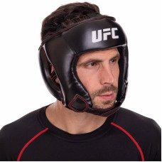 Шолом боксерський відкритий UFC, чорний, код: UBCF-75182-S52
