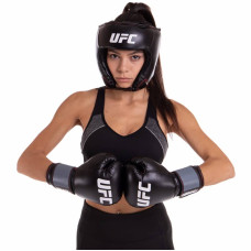 Шолом боксерський відкритий UFC, чорний, код: UBCF-75182-S52