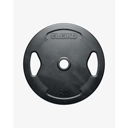 Диск обгумований з ручками Eleiko (Grip Plate) 20 кг, код: 3085671-20-FH