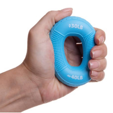 Еспандер кистьовий Кільце Jello 30-40LB синій, код: FI-3815_BL-S52