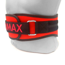 Пояс для важкої атлетики MadMax MFB-421 Simply the Best неопреновий Red M, код: MFB-421-RED_M