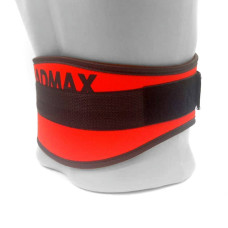 Пояс для важкої атлетики MadMax MFB-421 Simply the Best неопреновий Red M, код: MFB-421-RED_M