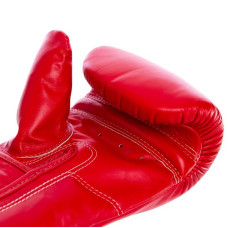 Снарядні рукавички шкіряні Fairtex XL червоний, код: TGT7_XLR-S52