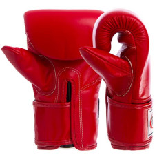 Снарядні рукавички шкіряні Fairtex XL червоний, код: TGT7_XLR-S52