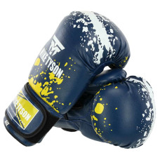 Боксерські рукавиці Mike Tyson 14 унцій, синій, код: MA-4263_14BL