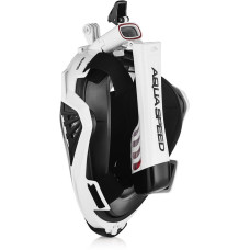 Повнолицьова маска Aqua Speed Drift 7087 S/M, чорний-білий, код: 5908217670878
