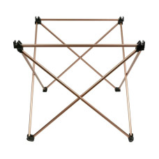 Стіл Tramp Compact складаний алюмінієвий 550х450х410 мм, коричневий, код: UTRF-061