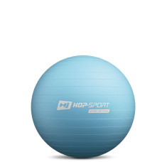 Фітбол Hop-Sport 45см блакитний + насос, код: 5902308235830