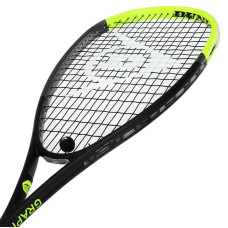 Ракетка для сквошу Dunlop D SR Blackstorm Graphite HL чорний-жовтий, код: DL773407-S52