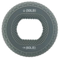 Еспандер кистьовий Кільце Jello навантаження 50LB-60LB, сірий, код: JLA472_GR