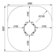 Станція Multifitness Gym InterAtletika 1820х1100х2705 мм, код: MF4.2-SM