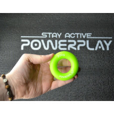 Еспандер кистьовий силіконовий PowerPlay Hand Grip Ring Medium 20 кг, зелений, код: PP_4324_20kg