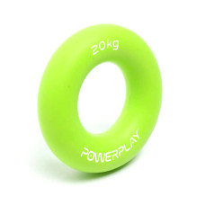 Еспандер кистьовий силіконовий PowerPlay Hand Grip Ring Medium 20 кг, зелений, код: PP_4324_20kg