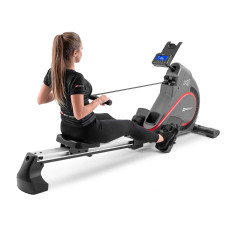 Гребний тренажер Hop-Sport HS-095R Spike сірий, код: 5902308219519