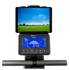 Гребний тренажер Hop-Sport HS-095R Spike сірий, код: 5902308219519