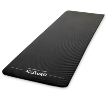 Килимок (мат) для йоги та фітнесу Gymtek NBR 1см чорний, код: 5907766663690
