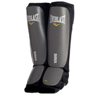 Захист ніг Everlast MMA Sparring Shin Guards L/XL, чорний-сірий, код: 009283545437
