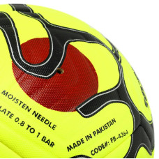 М"яч футбольний Soccermax Hybrid №5, жовтий, код: FB-4364_Y