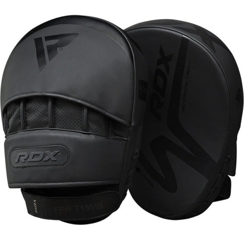 Лапи боксерські RDX T15 Noir Matte Black, код: FPR-T15MB